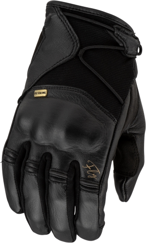 Fly Racing - Fly Racing Venus Womens Gloves - 476-6124L - Black - Large
