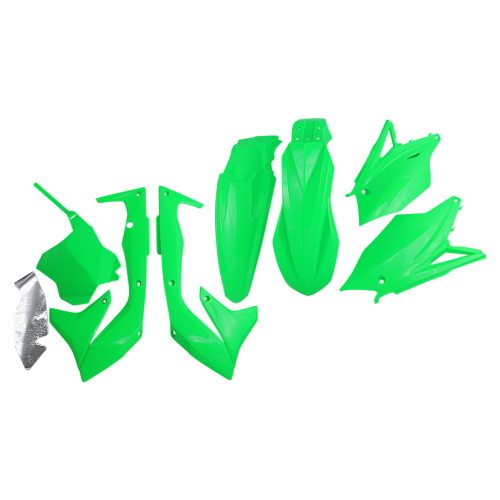 UFO Plastics - UFO Plastics Complete Body Kit - Neon Green - KAKIT226-AFLU