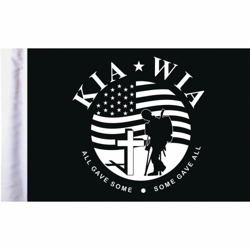 Pro Pad - Pro Pad 6in. x 9in. Flag - Killed in Action, Wounded in Action - FLG-KIA