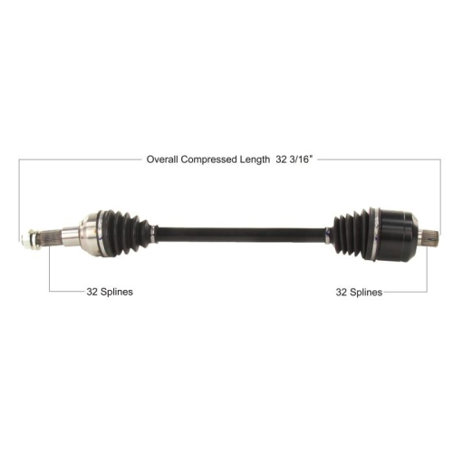 TYTANEUM - TYTANEUM OE Style CV Axle - KAW-7023