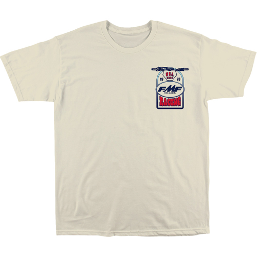 FMF Racing - FMF Racing Speedway T-Shirt - SU24118900NATLG - Natural - Large