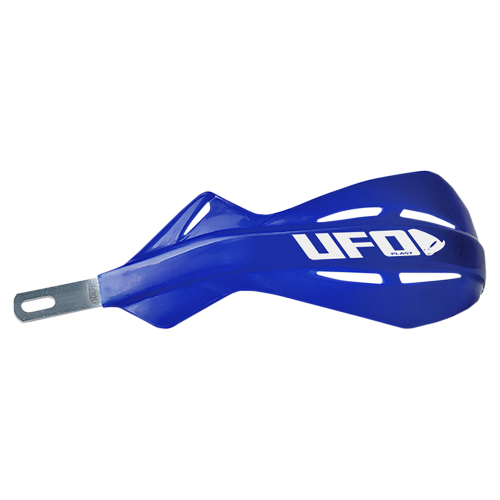 UFO Plastics - UFO Plastics Handguards with Aluminum Inserts for 7/8in. Handlebars - Reflex Blue - PM01632-089