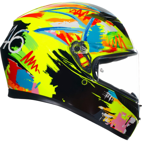 AGV - AGV K3 Rossi Winter 2019 Helmet - 2118381004003L - Rossi Winter Test 2019 - Large
