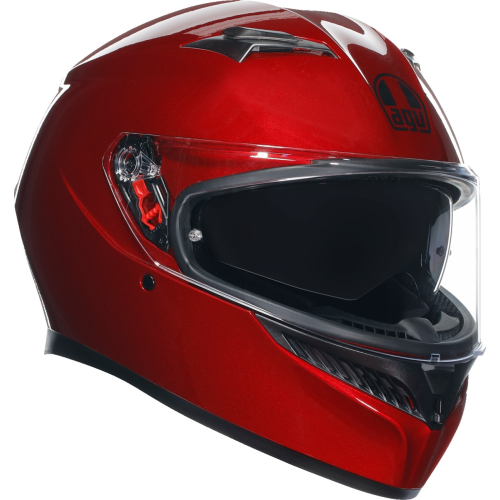 AGV - AGV K3 Mono Solid Helmet - 21183810040162X - Mono Competizione Red - 2XL