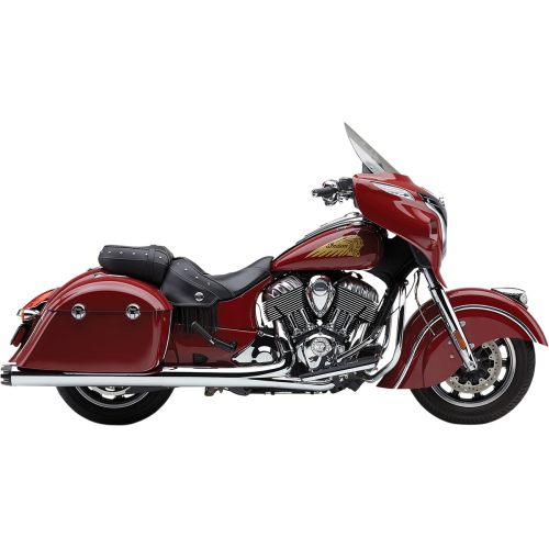Cobra - Cobra Dual Cut Slip-On Muffler - Chrome - 5208