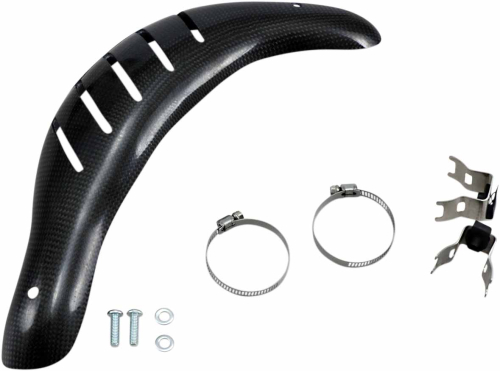 Moose Racing - Moose Racing Pipe Guards By ELINE for 4-Stroke - Stock - 1861-1348