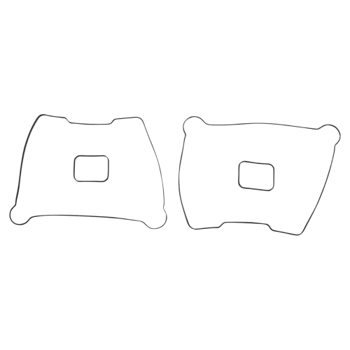 James Gasket - James Gasket Rocker Rubber Cover Set - 17633-08-K