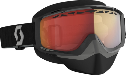 Scott USA - Scott USA Split OTG Snowcross Goggles - 272849-1001341 - Black/Gray - OSFM