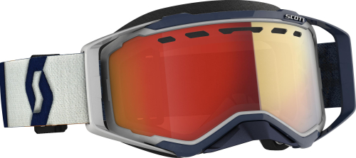 Scott USA - Scott USA Prospect Snowcross Goggles - 272846-6359312 - Gray/Dark Blue - OSFM