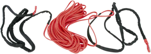 Moose Offroad - Moose Offroad Synthetic Winch Cable - 3/16in. x 50ft. - Red - 600-2050