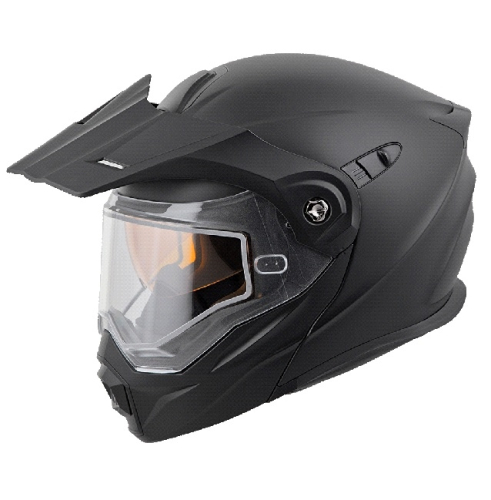 Scorpion - Scorpion EXO-AT950 Neocon Snow Helmet with Dual Lens Shield - 95-1066-SD - Matte Black - 3XL
