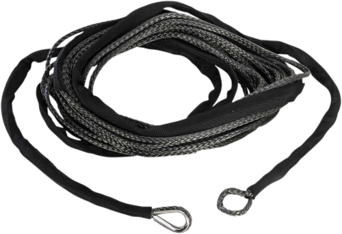 Moose Offroad - Moose Offroad Synthetic Winch Cable - 3/16in. x 50ft. - Black - 600-5050