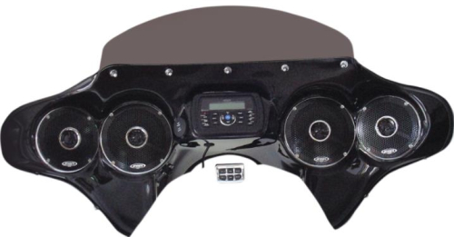 Hoppe Industries - Hoppe Industries 5566 Fairing with Stereo Receiver - HDF5566SFTCHRHC