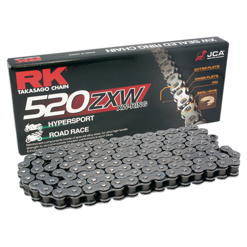 RK - RK 520 ZXW XW-Ring Chain - 150 Links - Gold - GG520ZXW-150