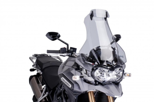 PUIG - PUIG Touring Windscreen - Dark Smoke - 6000F