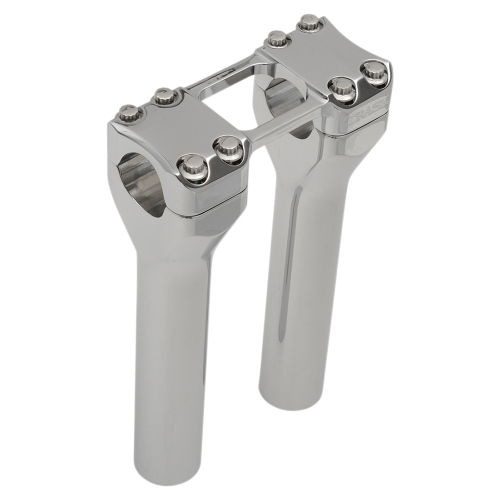 Trask Performance - Trask Performance Assault Risers for 1-1/4in. Handlebars - 8in. - Chrome - TM86018PO