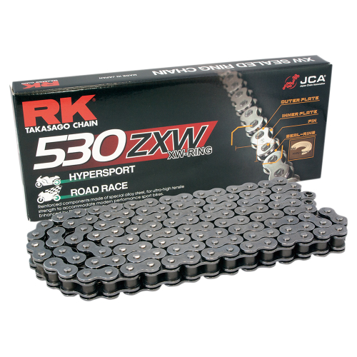 RK - RK 530 ZXW XW-Ring Chain - 130 Links - Gold - GG530ZXW130