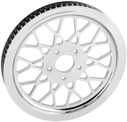 Drag Specialties - Drag Specialties 1 1/8in. Mesh Pulley - 65 Tooth - 02001-65MC