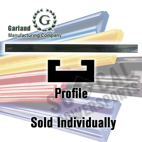 Garland Mfg Co - Garland Mfg Co Slides - UHMW - Black - 16 - 45.1in. - 16-45.20-1-01+8