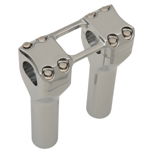 Trask Performance - Trask Performance Assault Risers for 1-1/4in. Handlebars - 6in. - Chrome - TM86016PO