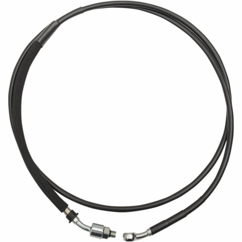 Drag Specialties - Drag Specialties Stainless Steel Hydraulic Clutch Line - 82 1/8in. (+12in.) - Black - 0661-0020