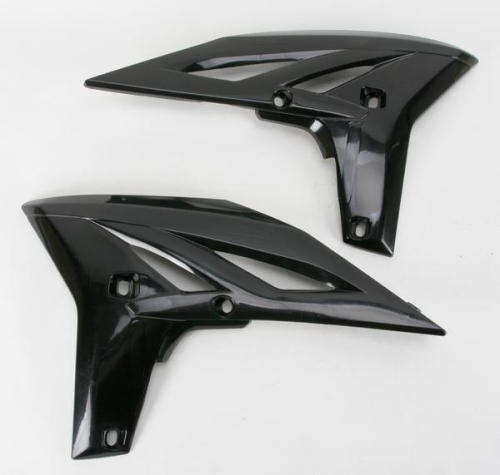 UFO Plastics - UFO Plastics Radiator Covers - Black - YA04811-001