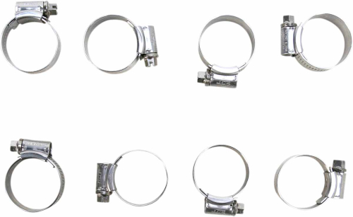 Moose Racing - Moose Racing Clamp Kit for OEM Fit Radiator Hose - 1902-0804