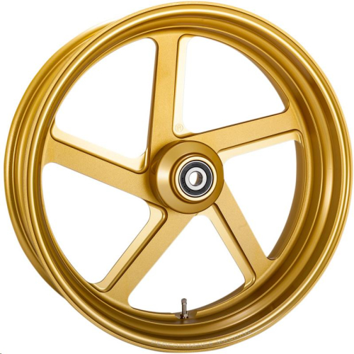 Performance Machine - Performance Machine One-Piece Aluminum Front Wheel (Dual Disc) - 21in. x 3.5in. - Pro-Arm Gold Ops - 12047106RPROSMG