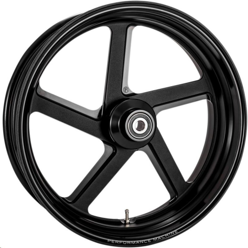 Performance Machine - Performance Machine One-Piece Aluminum Front Wheel (Dual Disc) - 21in. x 3.5in. - Pro-Arm Black Ops - 12047106RPROSMB