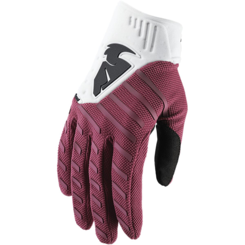 Thor - Thor Rebound Gloves - 3330-5190 - Maroon/White - X-Small