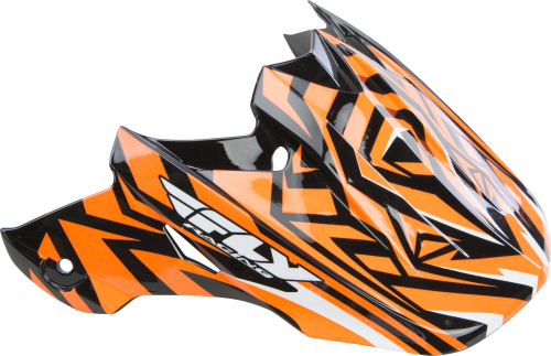 Fly Racing - Fly Racing Visor for F2 Carbon Helmet - Orange 12 - F2 VISOR SNOW 12