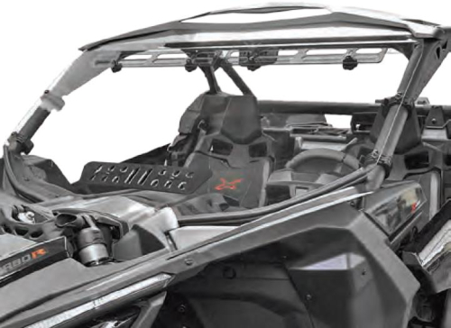 Spike Powersports - Spike Powersports Full Windshield - 77-9002