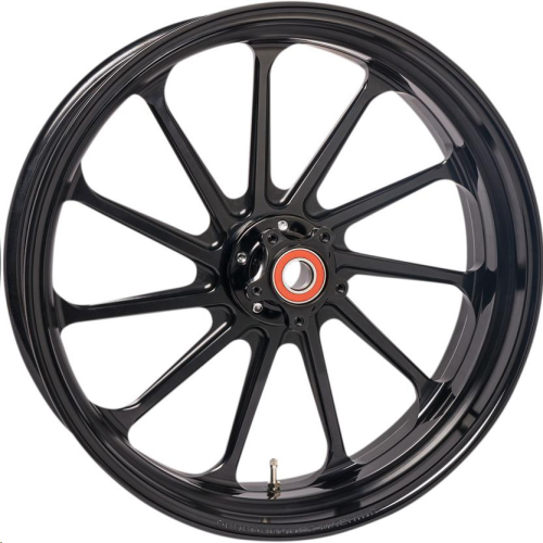 Performance Machine - Performance Machine One-Piece Aluminum Front Wheel (Dual Disc) - 21in. x 3.5in. - Assault Black - 12027106SLAJAPB