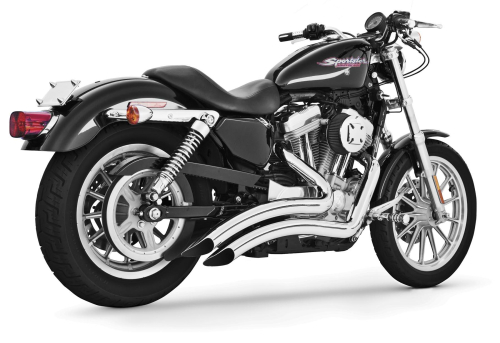 Freedom Performance - Freedom Performance Sharp Curve Radius Exhaust System - Chrome - HD00406