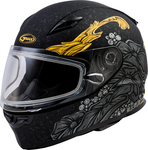 G-Max - G-Max FF49 Yarrow Helmet - G2494024 - Black/Gold - Small