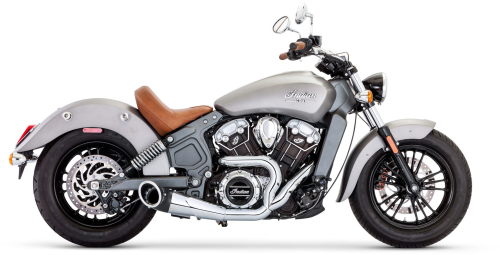 Freedom Performance - Freedom Performance Turnout 2:1 Exhaust - Chrome/Black - IN00078