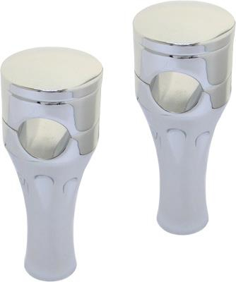 HardDrive - HardDrive Talon Risers - 3in. - Chrome - 241660