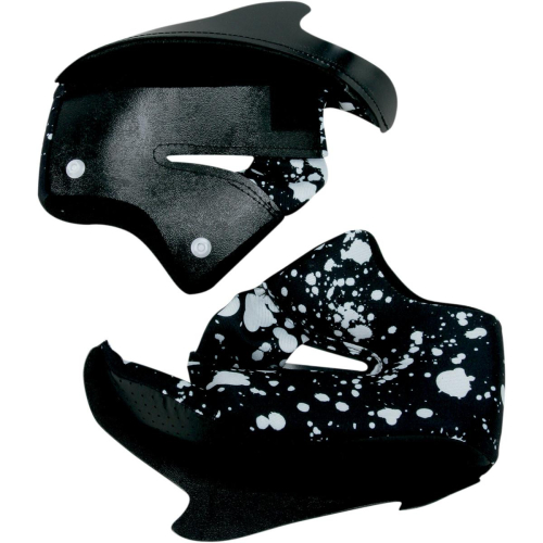 Icon - Icon Cheek Pads for Airframe Helmets - Ink - Md (25mm) - 0134-1047