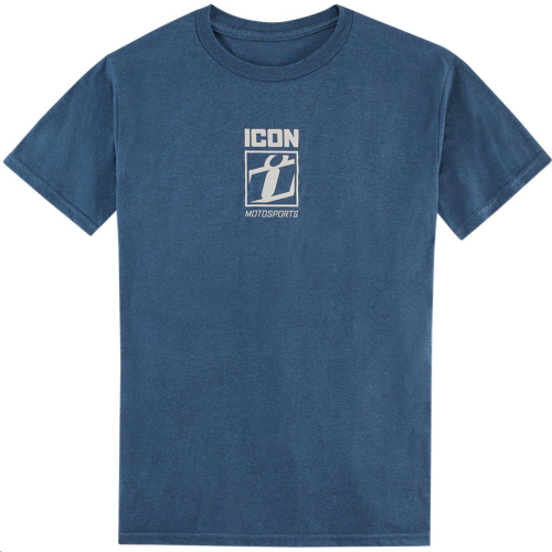 Icon - Icon Stamptup T-Shirt - 3030-18648 - Blue Heather - X-Large