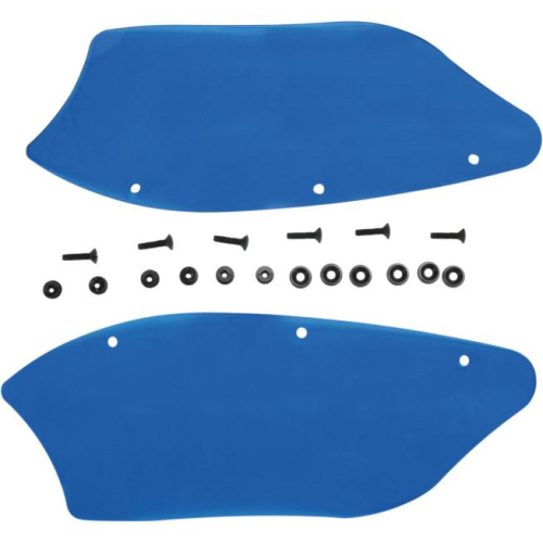 Memphis Shades - Memphis Shades Wind Deflectors for Memphis Shades Batwing Fairing - Blue - MEM7026
