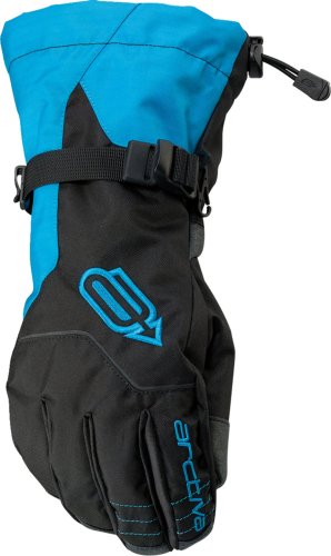 Arctiva - Arctiva Pivot Gloves - 3340-1410 - Black/Blue - Small