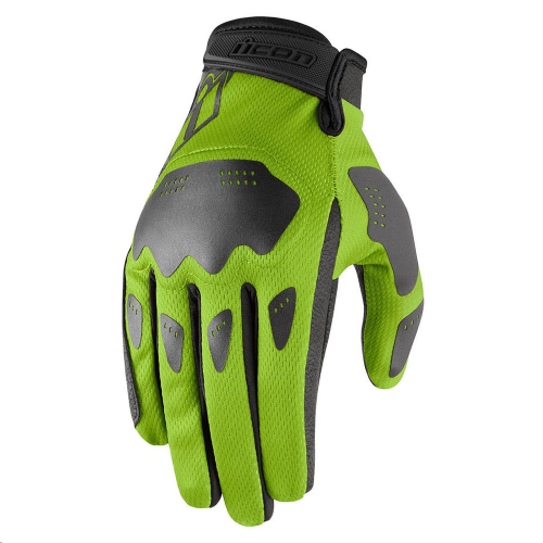 Icon - Icon Hooligan Gloves - 3301-3861 - Green - X-Large