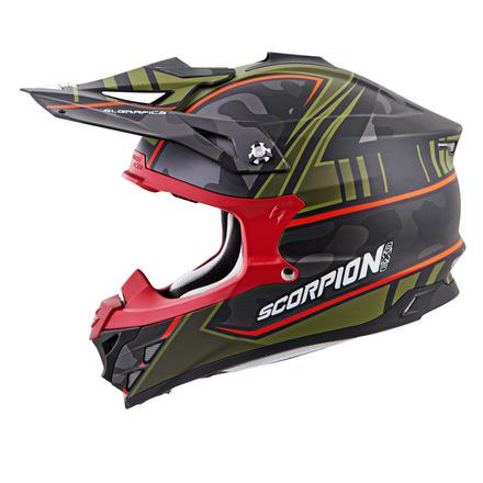 Scorpion - Scorpion VX-35 Miramar Helmet - 35-2017 - Green Camo - 2XL