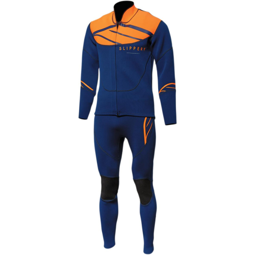 Slippery - Slippery Breaker John and Jacket Wetsuit - 3201-0273 - Navy - X-Large