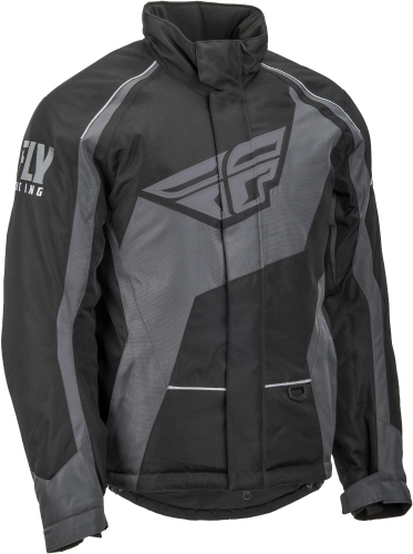 Fly Racing - Fly Racing Outpost Jacket - 470-4090L - Black/Gray - Large