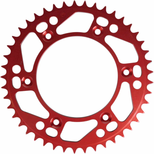 Moose Racing - Moose Racing Aluminum Rear Sprocket - Red - 45T - M3155-45R