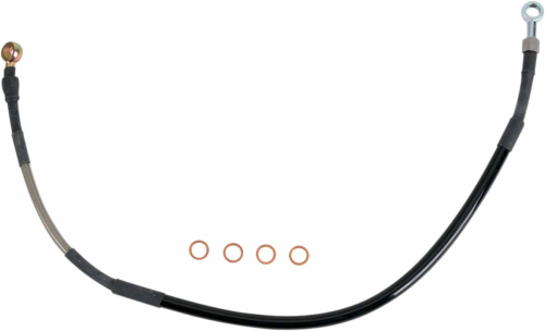 Moose Racing - Moose Racing Stainless Steel Braided Brake Line - Y01-2-010/P