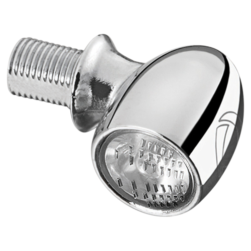 Kuryakyn - Kuryakyn Atto Front Marker Light by Kellermann - Clear Lens/White LED/Chrome Housing - 2524