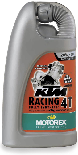 Motorex - Motorex KTM Racing 4T Oil - 20W60 - 4L. - 102261