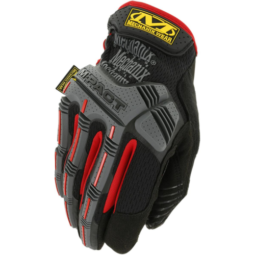 Mechanix Wear - Mechanix Wear M-Pact Impact-Resistant Gloves - MPT-52-009 Black/Red Medium